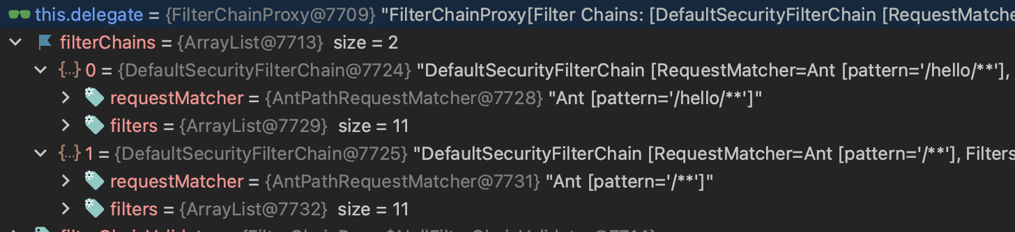 Multiple SecurityFilterChain